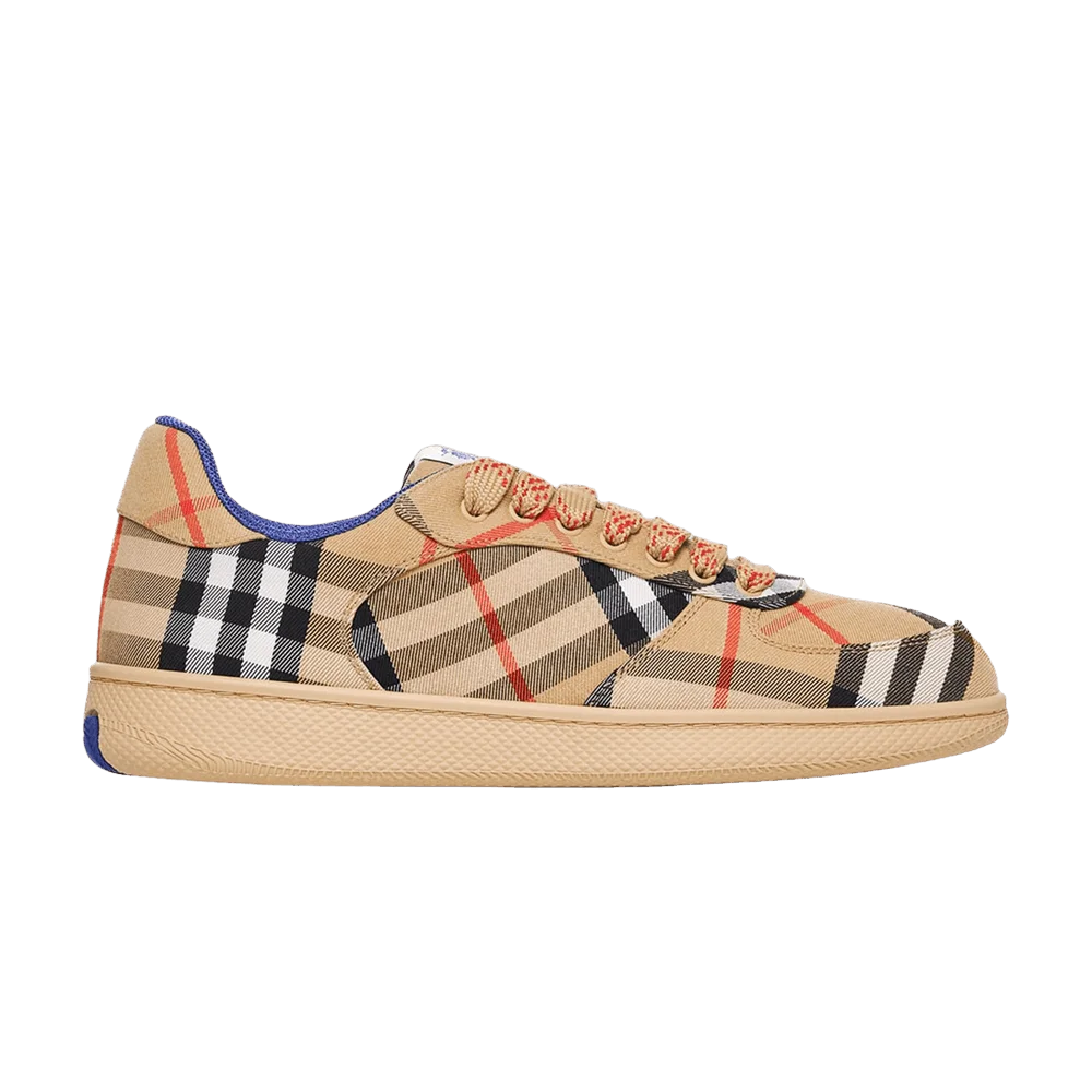 Krossovki-Balmain-Burberry-Check-Terrace-Sneaker-Sand