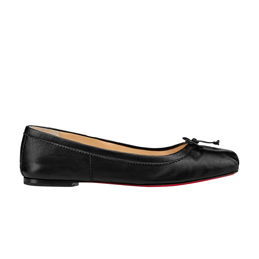 Krossovki-Christian-Louboutin-Wmns-Mamadrague-Flat-Ballerina-Black