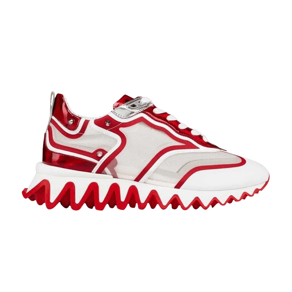 Krossovki-Christian-Louboutin-Wmns-Sharkina-Flat-Rate-Fly-Red-White