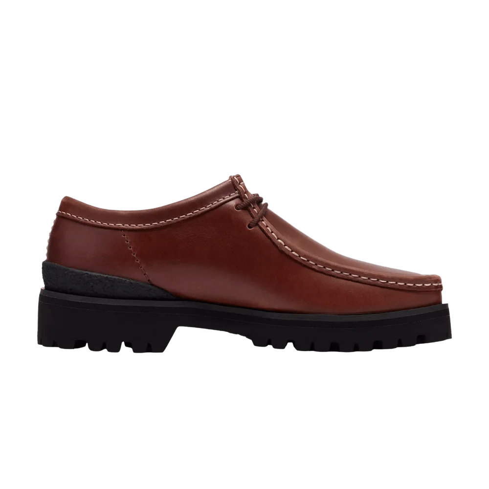 Krossovki-Clarks-Originals-Walla-Yukoner-Brown-Leather