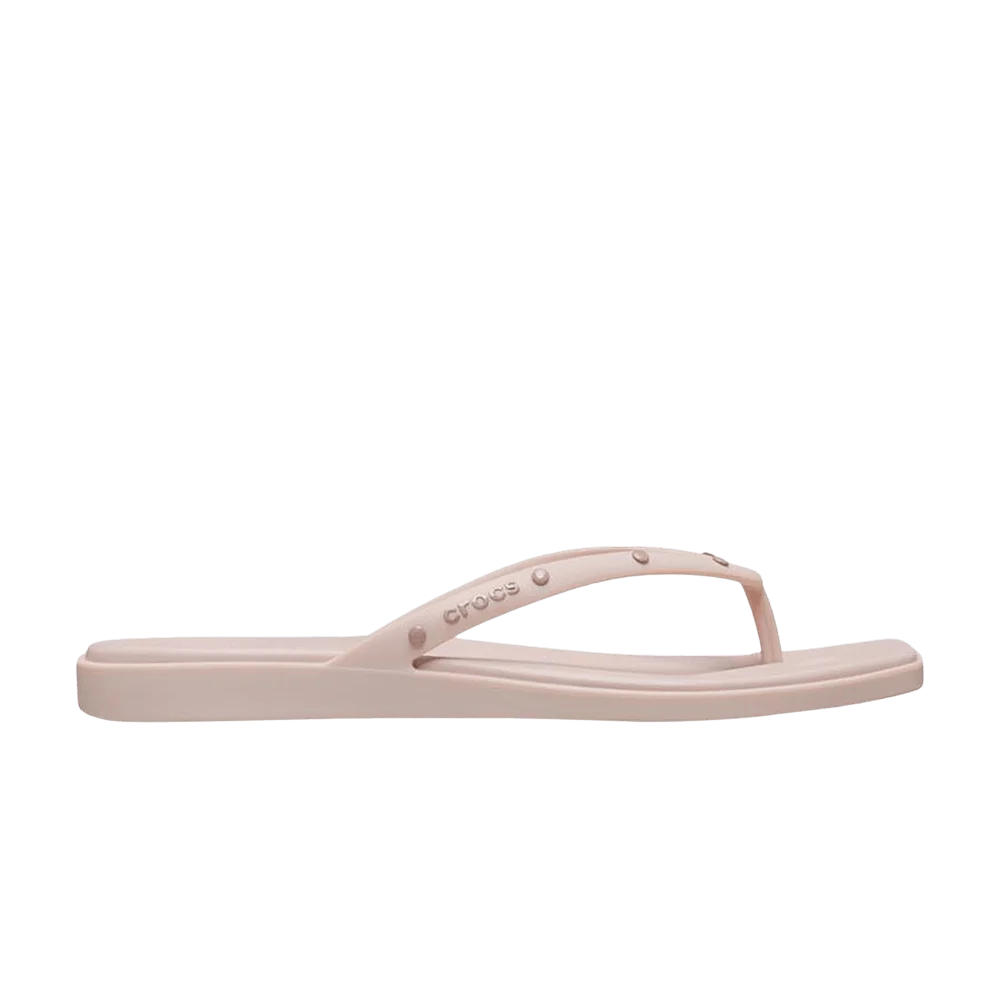 Krossovki-Crocs-Wmns-Miami-Studded-Flip-Quartz