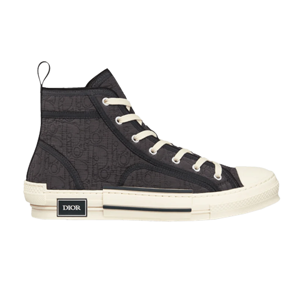 Krossovki-Dior-B23-High-Dior-Oblique-Kumo-Black