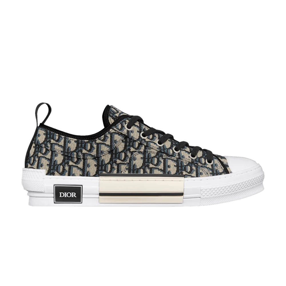 Krossovki-Dior-B23-Low-Dior-Oblique-Beige-Black