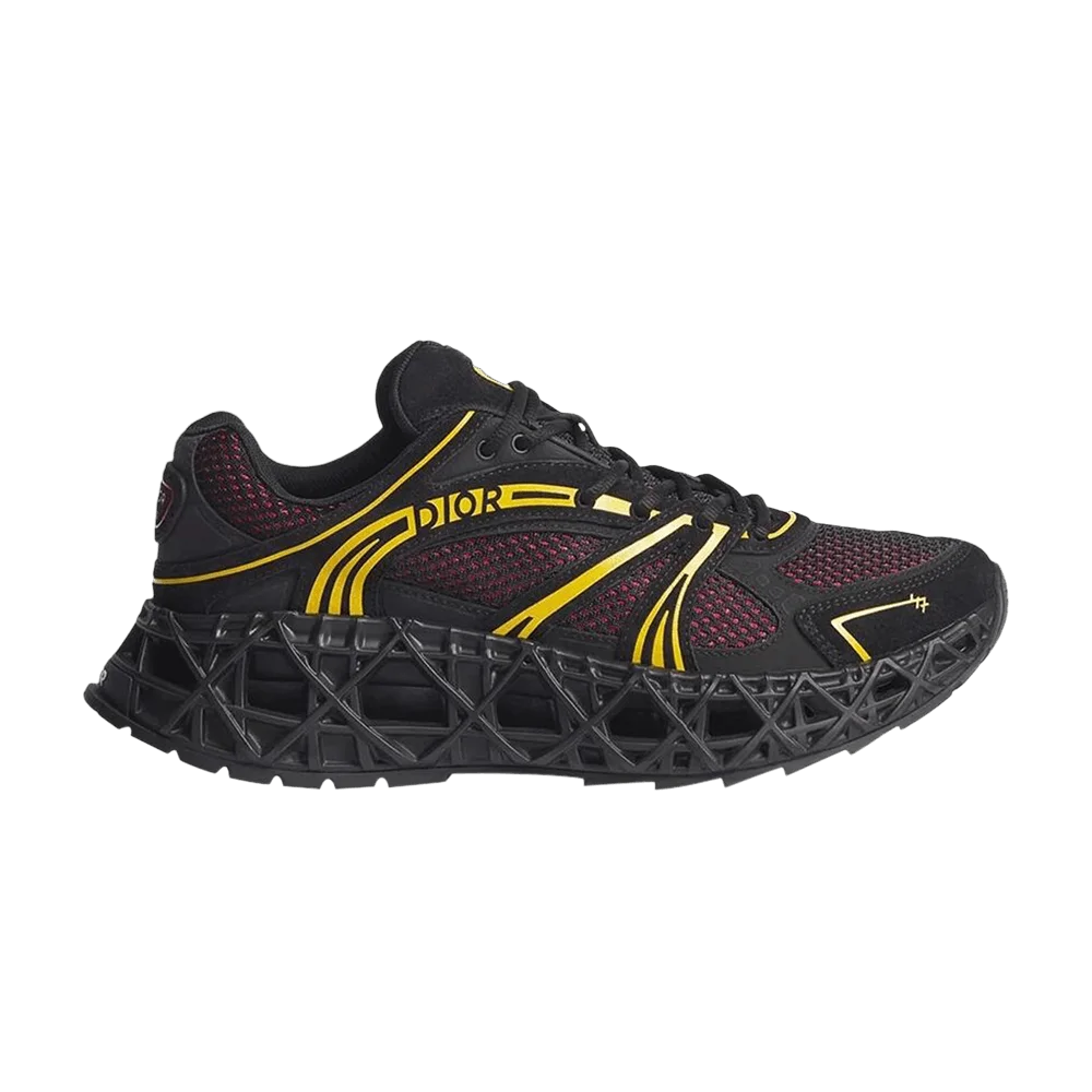 Krossovki-Dior-B35-NXXT-Runner-Black-Red-Yellow
