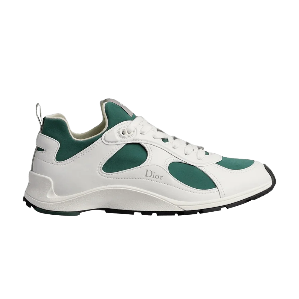 Krossovki-Dior-Homme-Mile-Lace-Up-Sneaker-White-Green