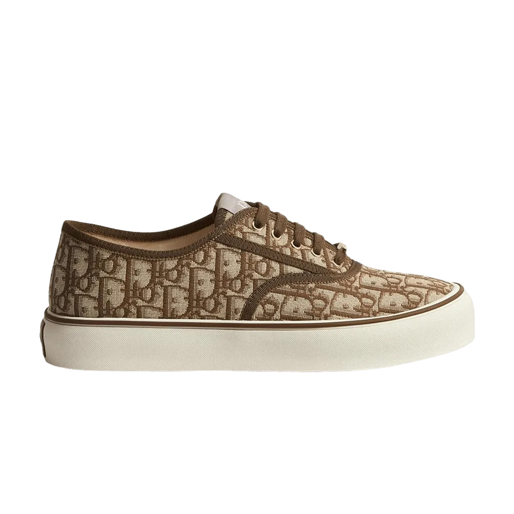 Krossovki-Dior-Saltwind-Sneaker-Jacquard-Brown