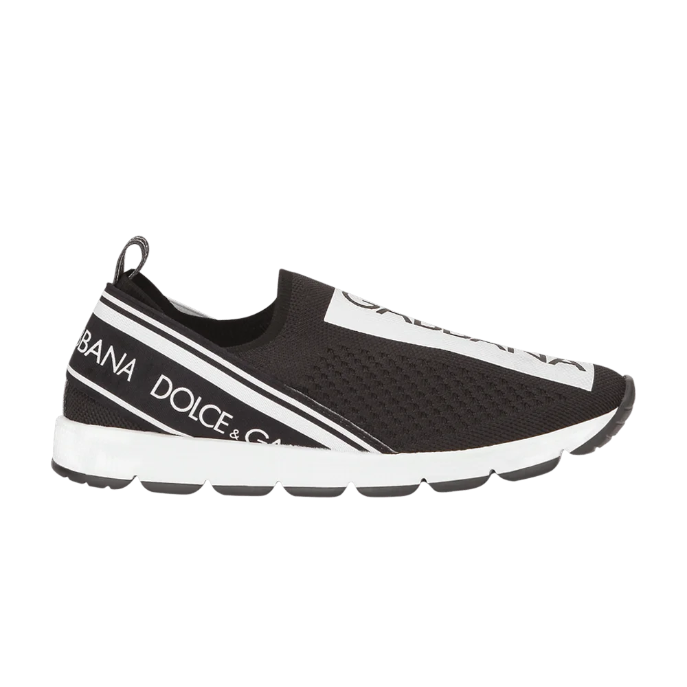 Krossovki-Dolce-Gabbana-Sorrento-Kids-Black-White