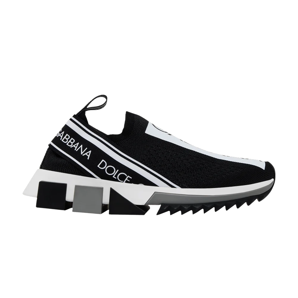 Krossovki-Dolce-Gabbana-Wmns-Sorrento-Melt-Black-White