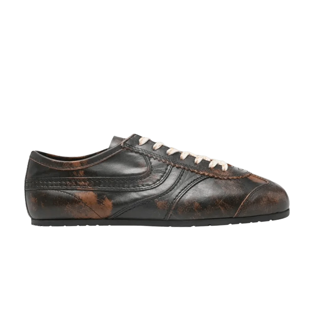 Krossovki-Dries-Van-Noten-Wmns-Leather-Sneaker-Brown-Tan