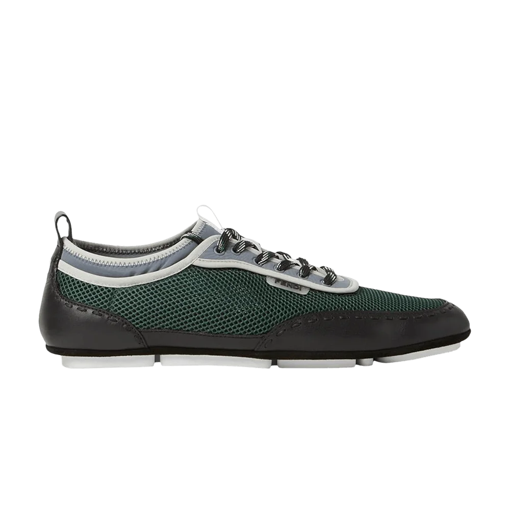 Krossovki-Fendi-Fit-Sneaker-Green-Black