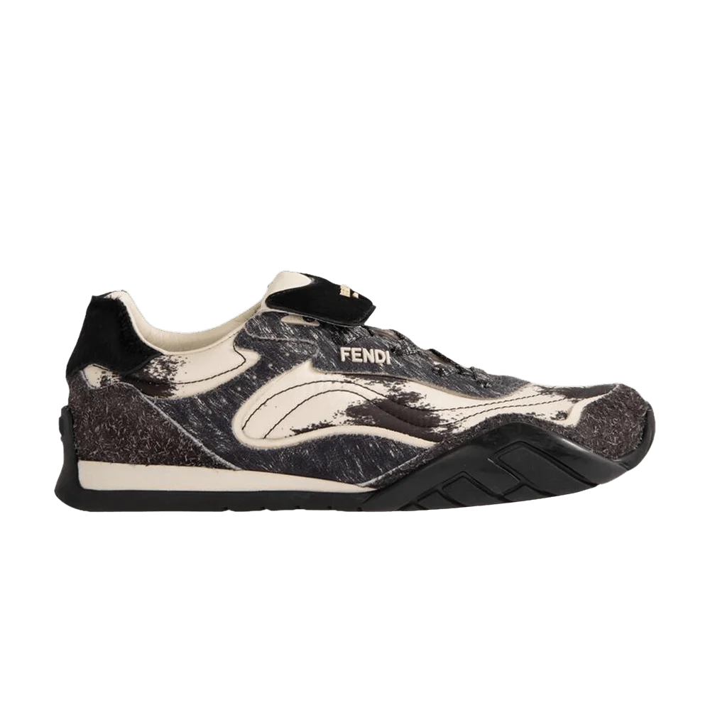 Krossovki-Fendi-Wmns-Wave-Pulse-Sneaker-Grey-Black