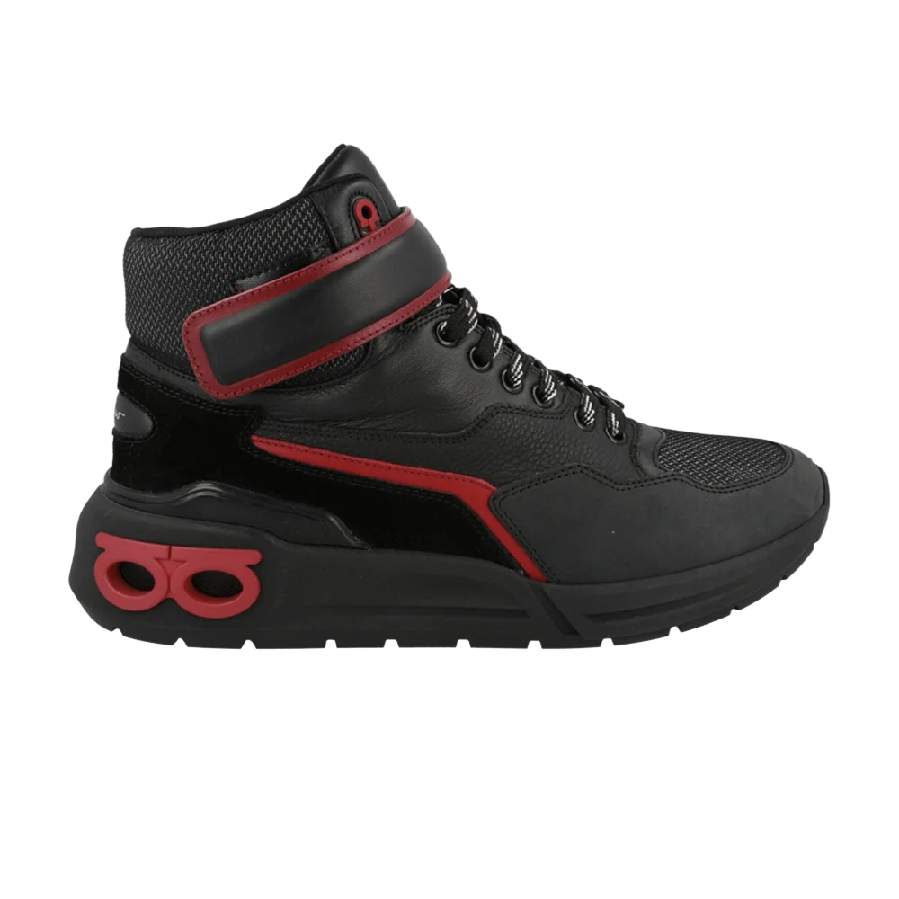 Krossovki-Ferragamo-Cosma-High-Top-Sneaker-Black