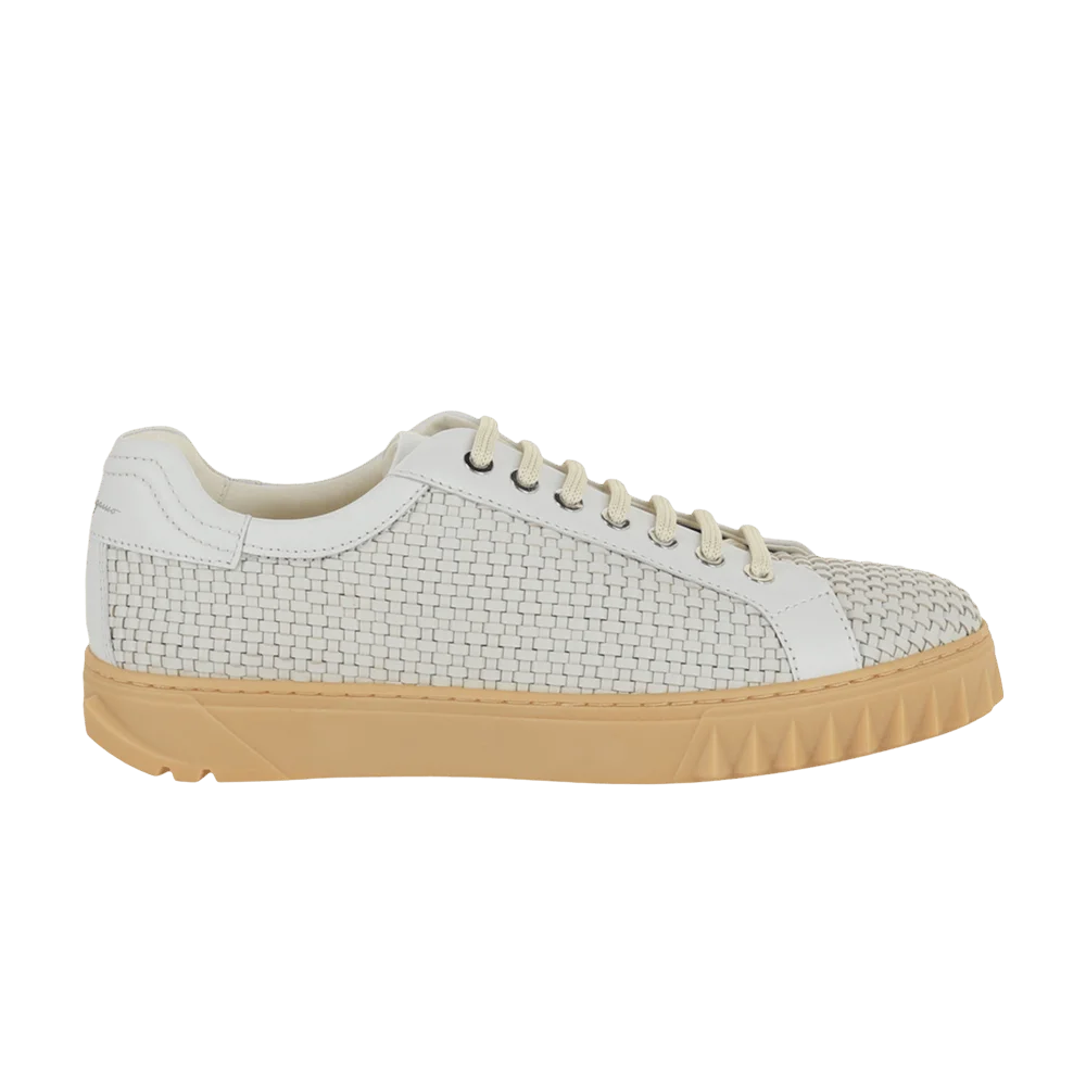 Krossovki-Ferragamo-Cube-17-Woven-Leather-Sneaker-White