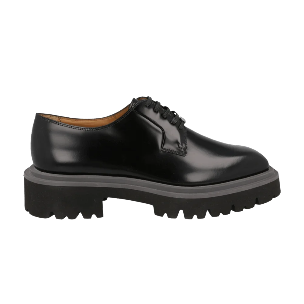 Krossovki-Ferragamo-Flicker-Leather-Dress-Shoe-Black