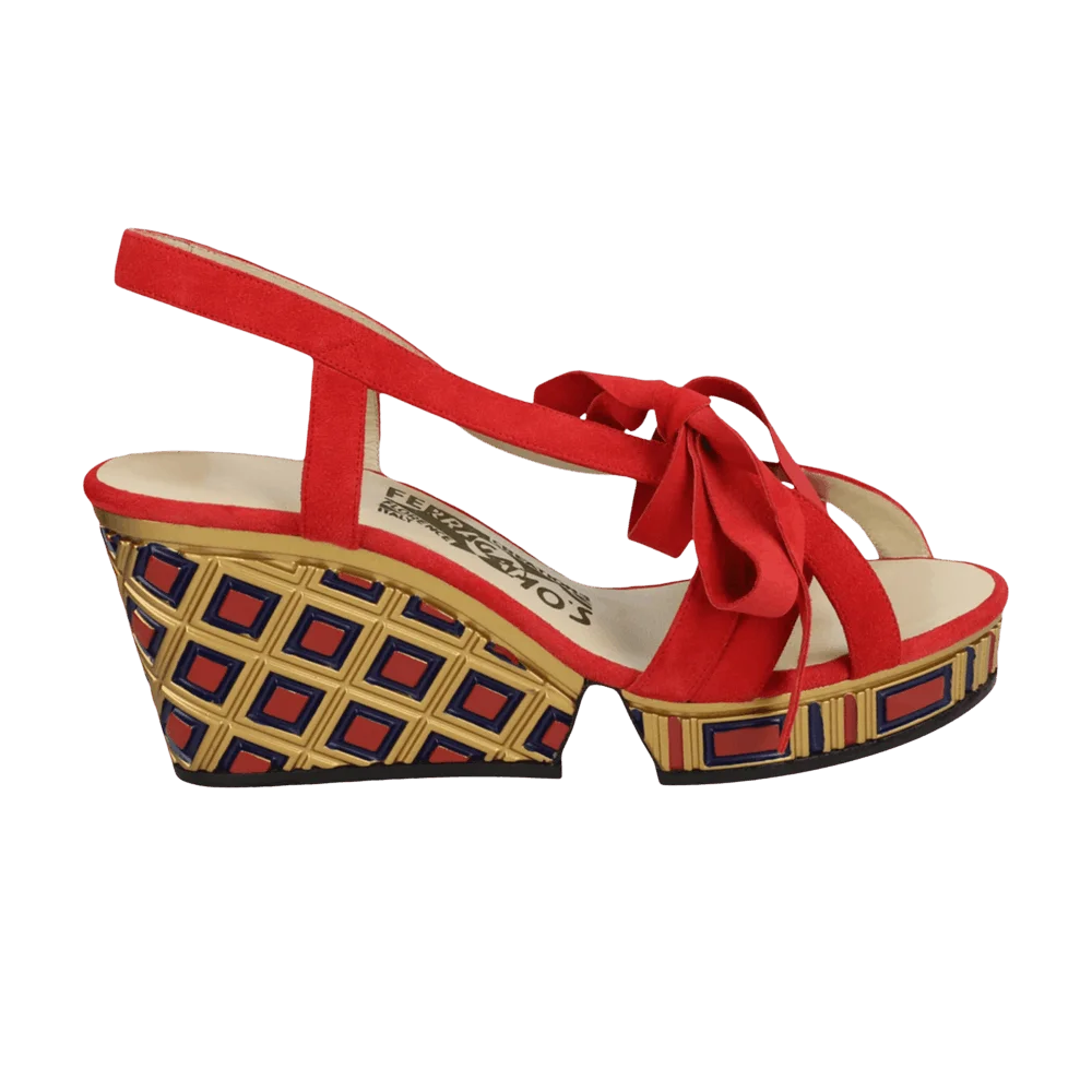 Krossovki-Ferragamo-Wmns-Avanguardie-Wedge-Red