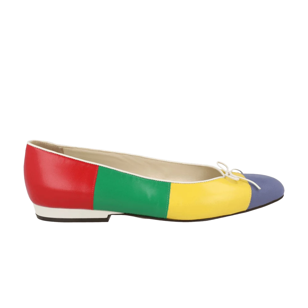 Krossovki-Ferragamo-Wmns-Curiosa-Ballet-Flat-Multi-Color