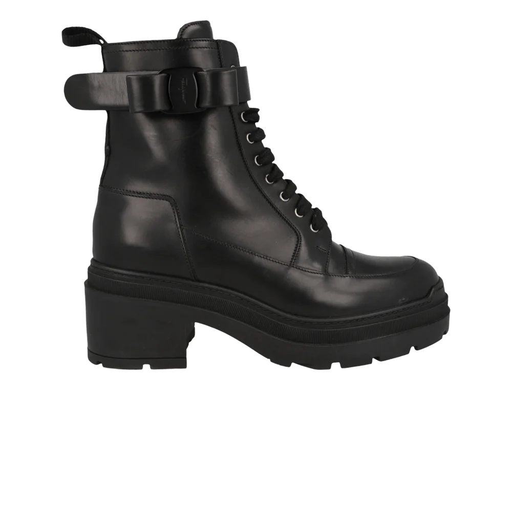Krossovki-Ferragamo-Wmns-Lober-Leather-Bootie-Black