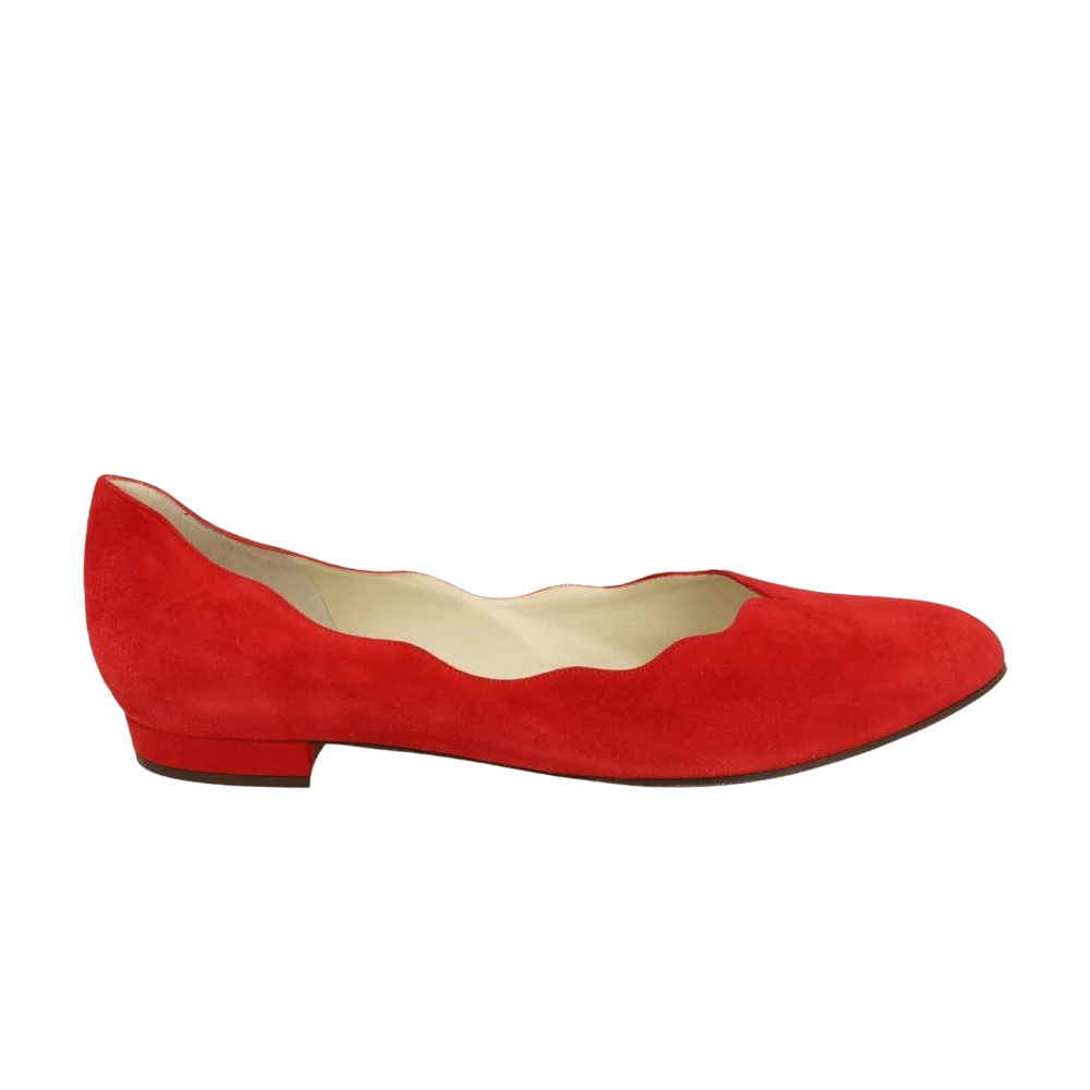 Krossovki-Ferragamo-Wmns-Turchina-Ballet-Flat-Red