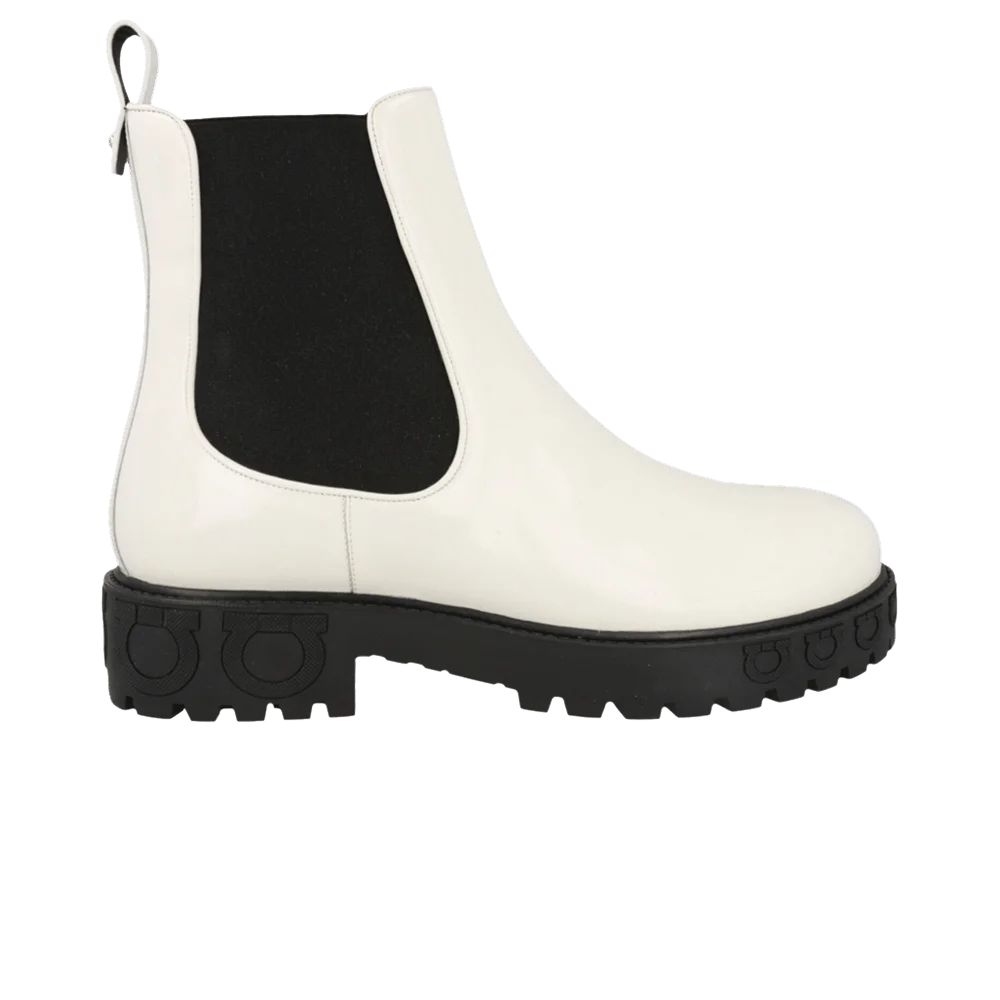 Krossovki-Ferragamo-Wmns-Varsi-Patent-Leather-Bootie-White
