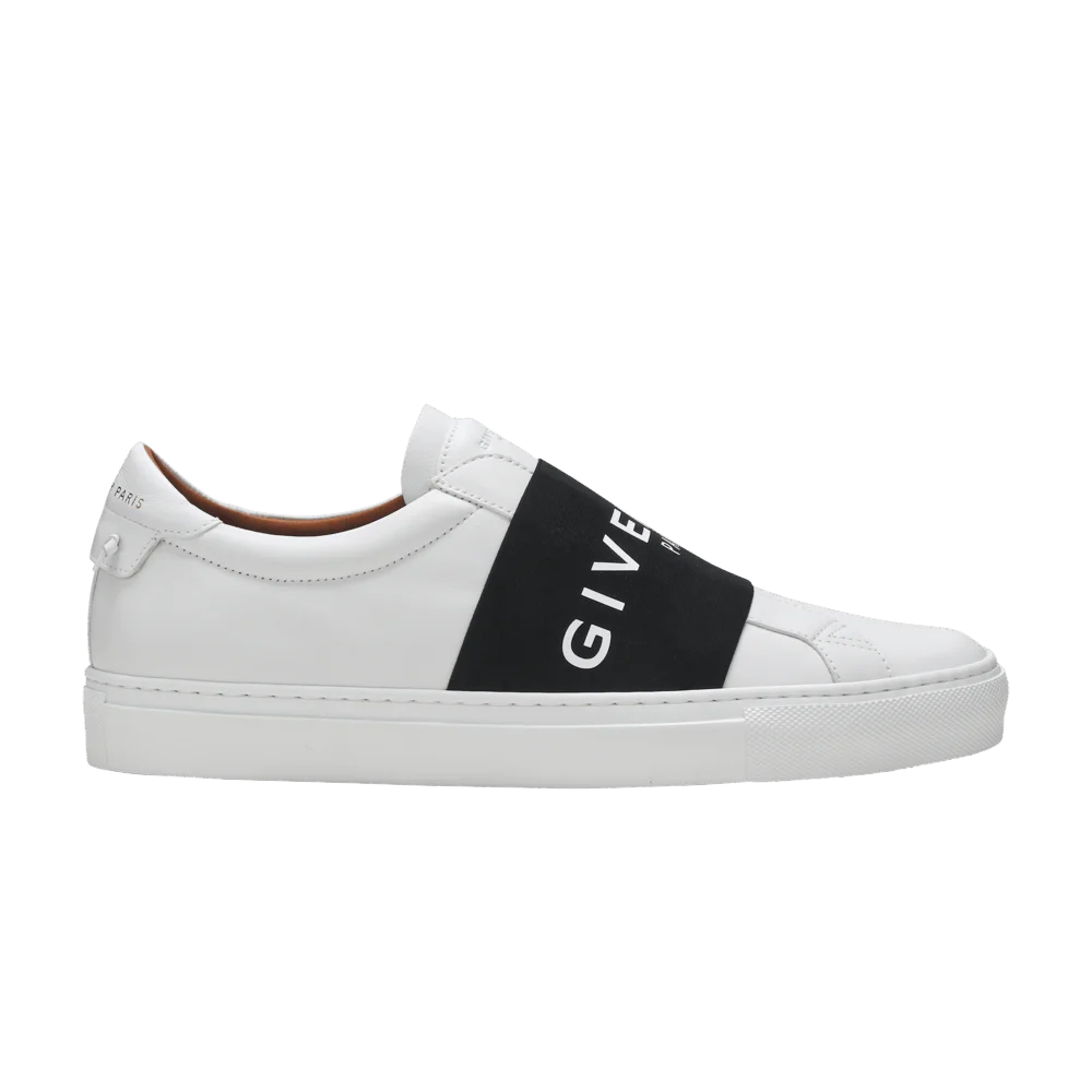 Krossovki-Givenchy-Strap-Leather-White