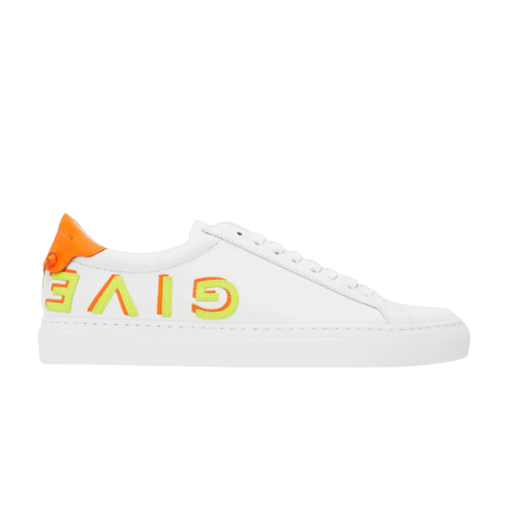 Krossovki-Givenchy-Urban-Street-Low-Reverse-Logo-White-Orange