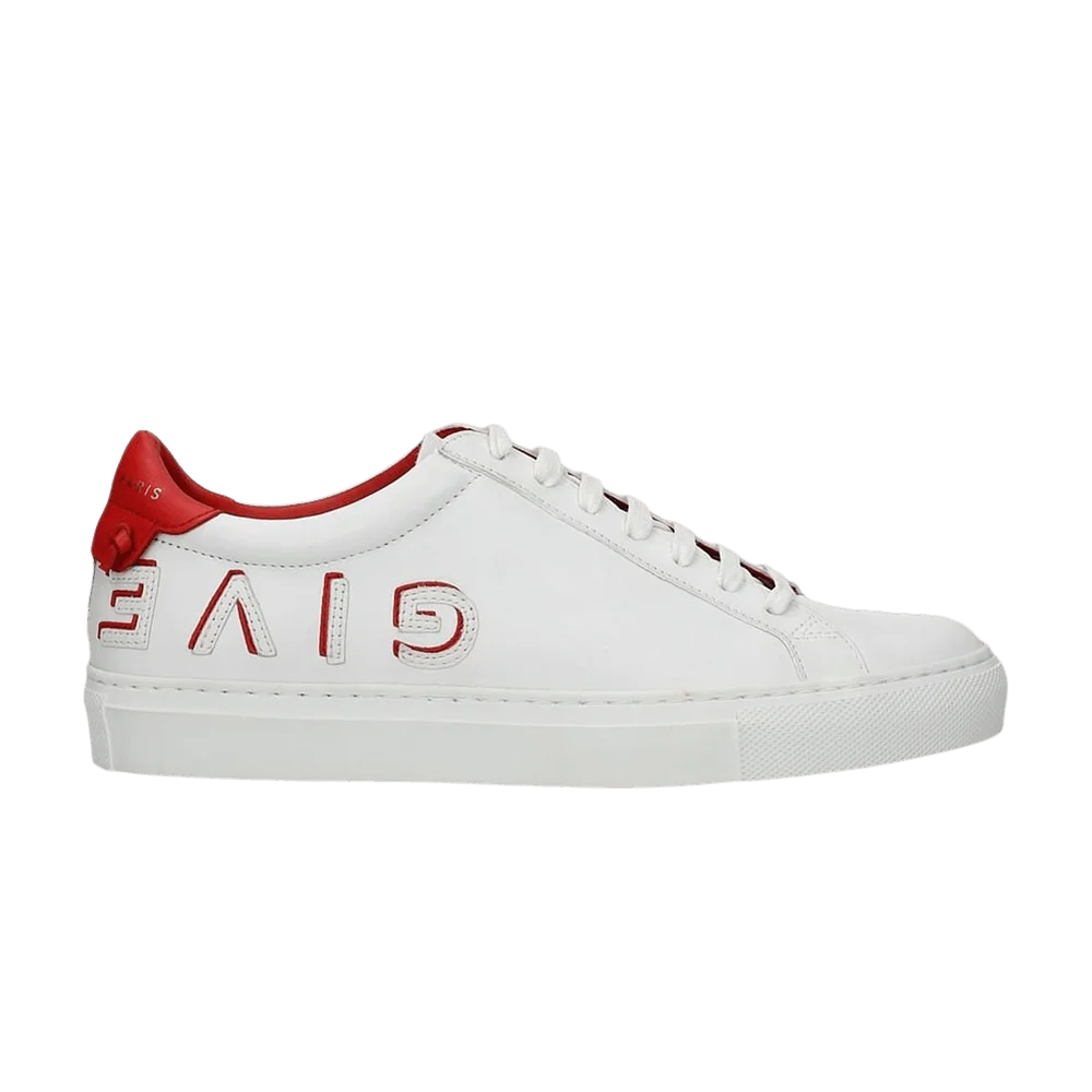 Krossovki-Givenchy-Wmns-Urban-Street-Low-Reverse-Logo-White-Red