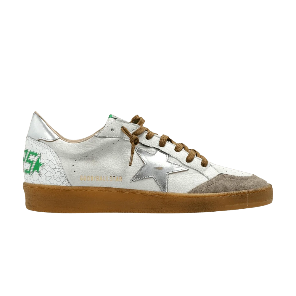 Krossovki-Golden-Goose-Ball-Star-White