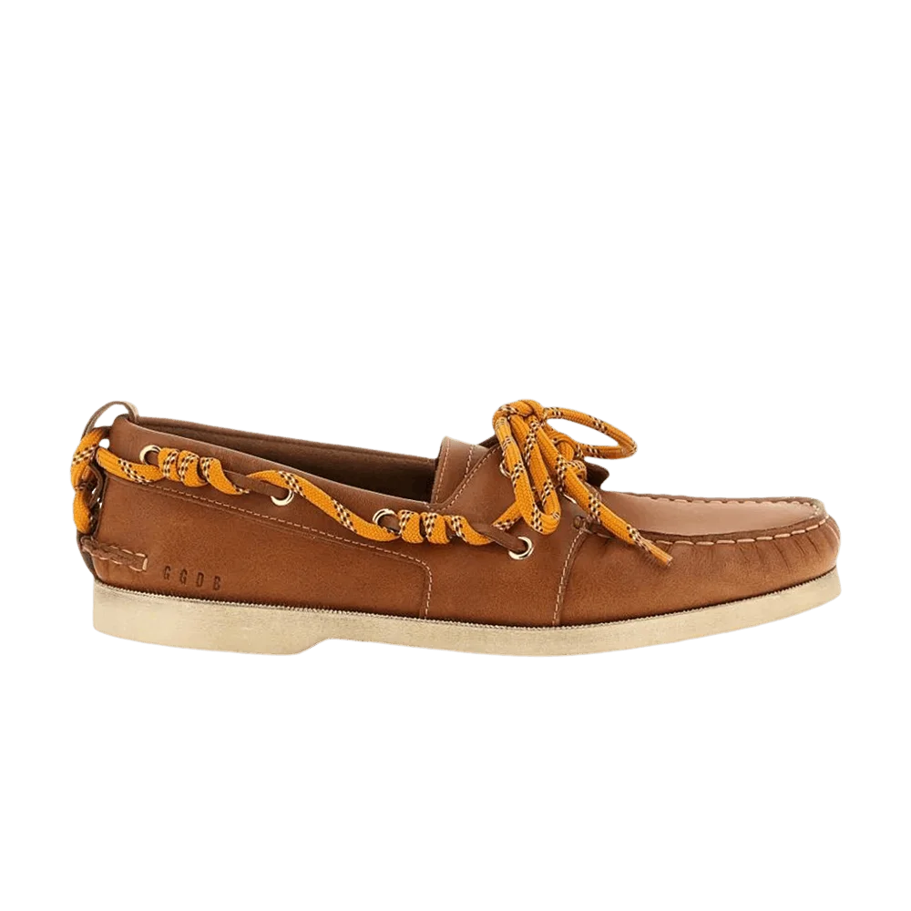 Krossovki-Golden-Goose-Laced-Loafer-Brown