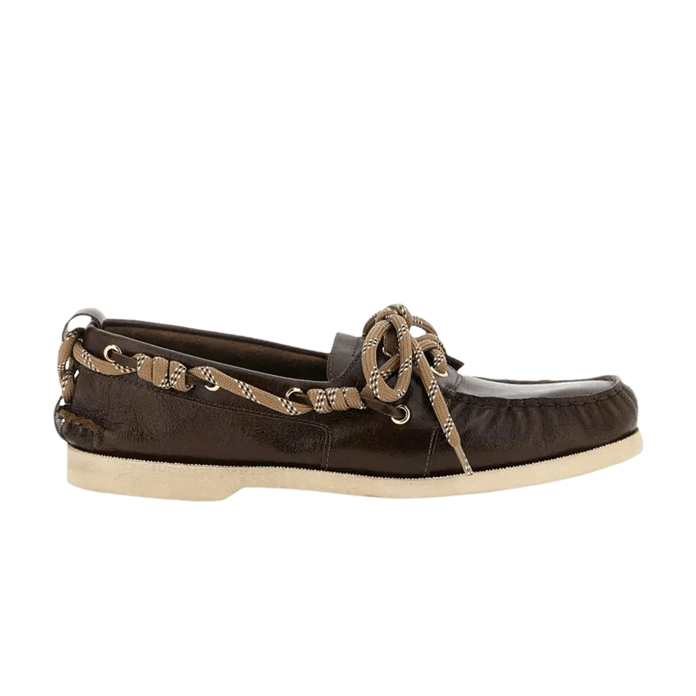Krossovki-Golden-Goose-Laced-Loafer-Dark-Brown
