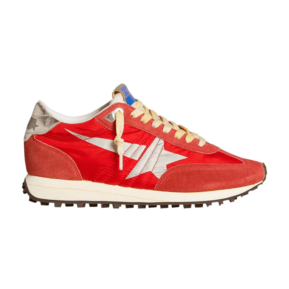 Krossovki-Golden-Goose-Marathon-Red