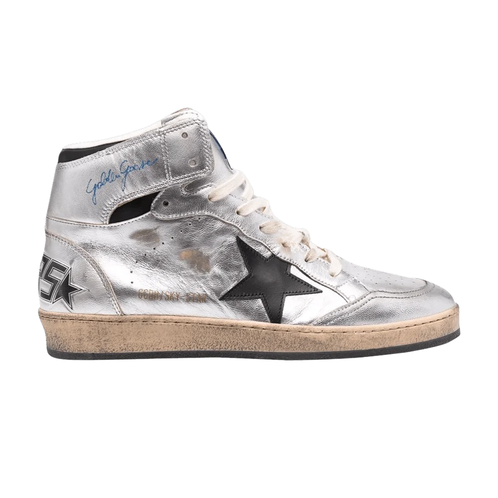 Krossovki-Golden-Goose-Sky-Star-High-Silver