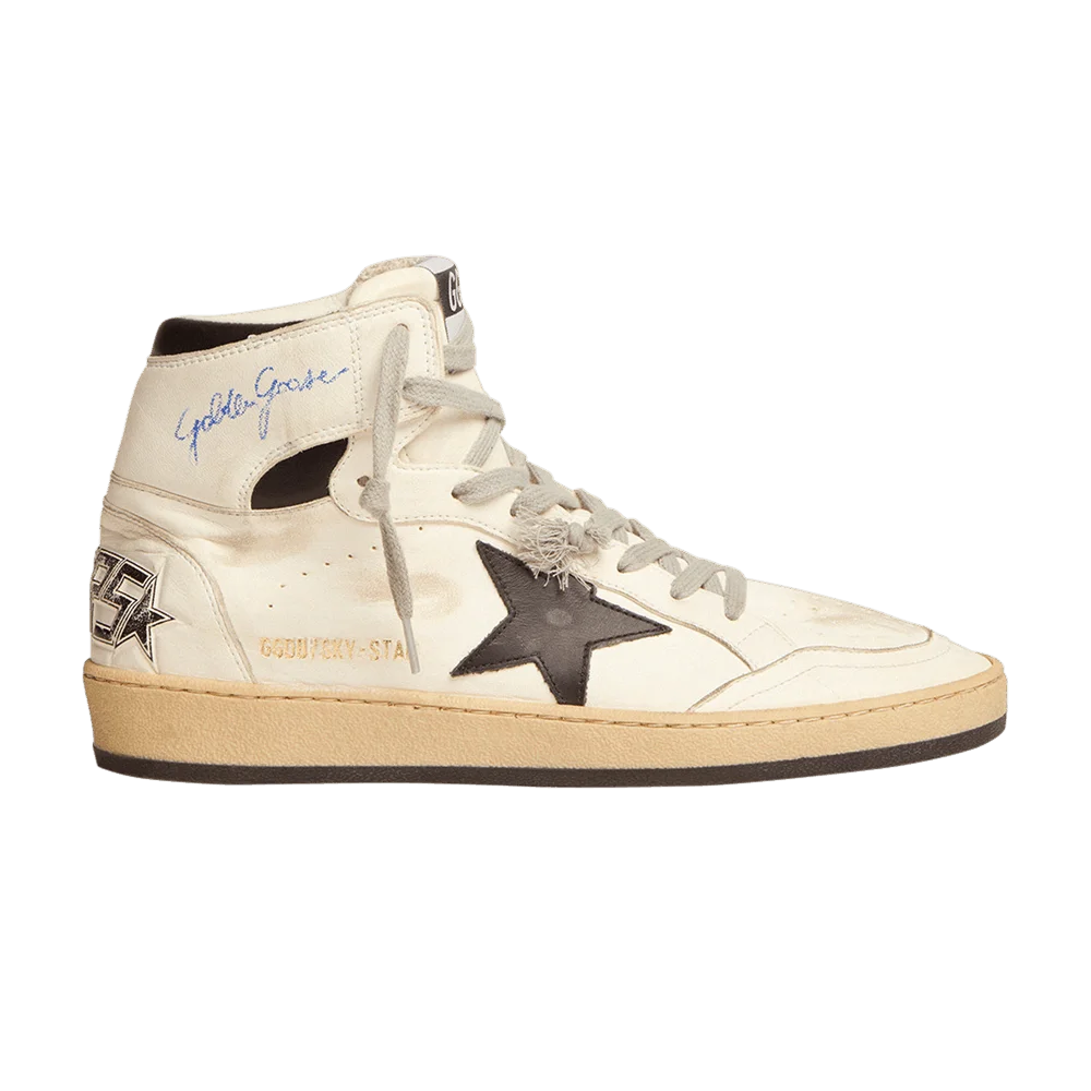 Krossovki-Golden-Goose-Sky-Star-High-White-Black