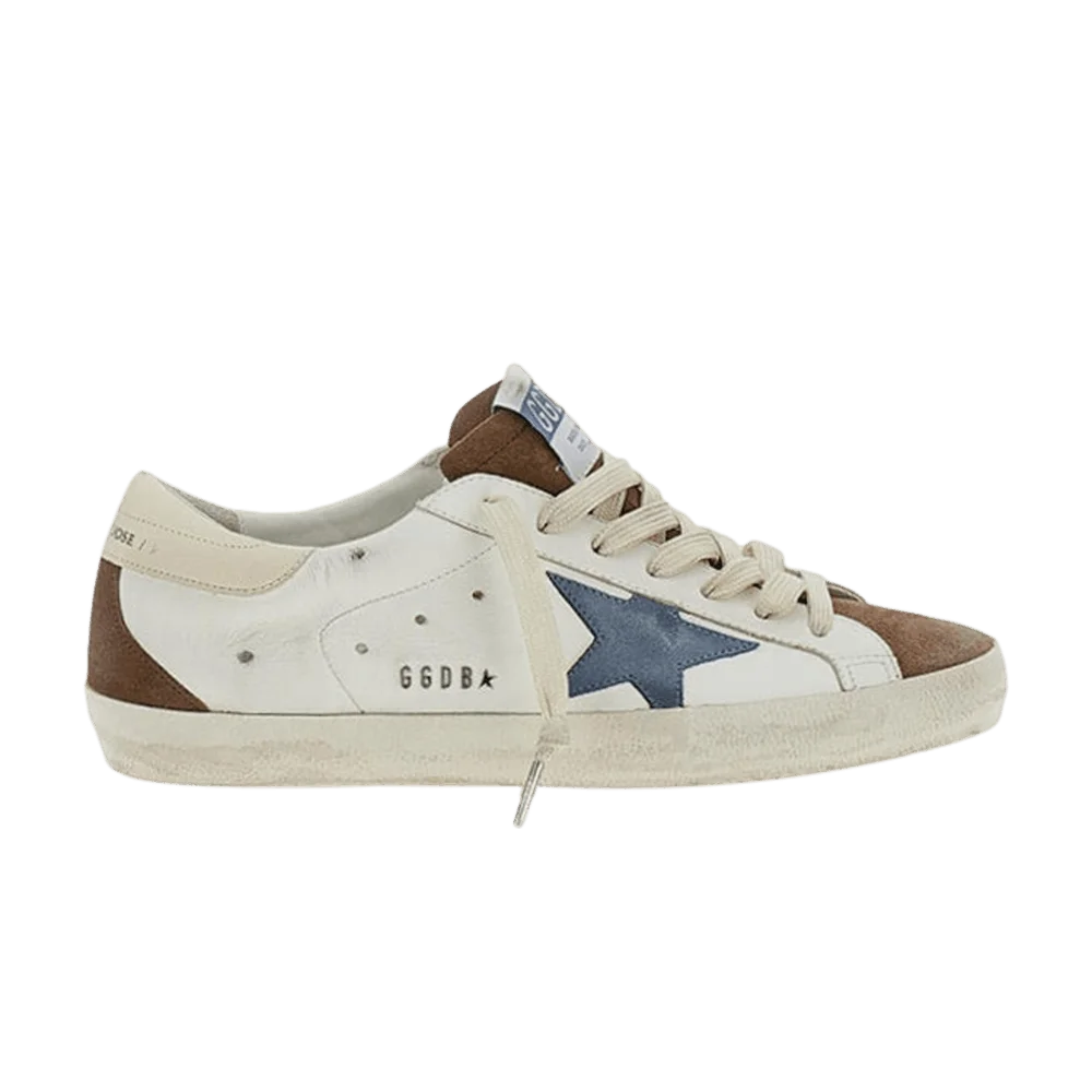 Krossovki-Golden-Goose-Superstar-White-Brown