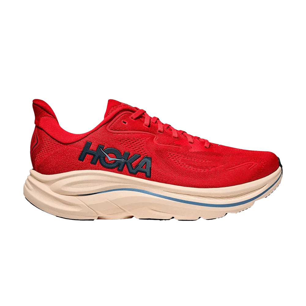 Krossovki-Hoka-One-One-Clifton-10-Vermillion-Varsity-Navy