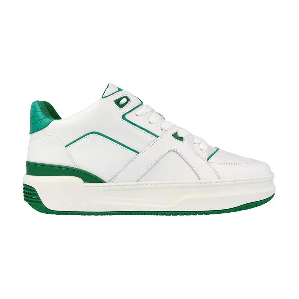 Krossovki-Just-Don-Courtside-Low-White-Green