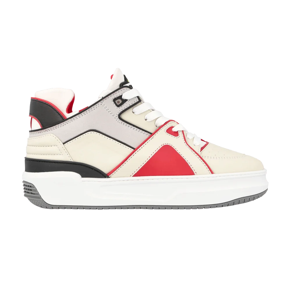 Krossovki-Just-Don-Tennis-Courtside-Mid-Beige-Red-Grey