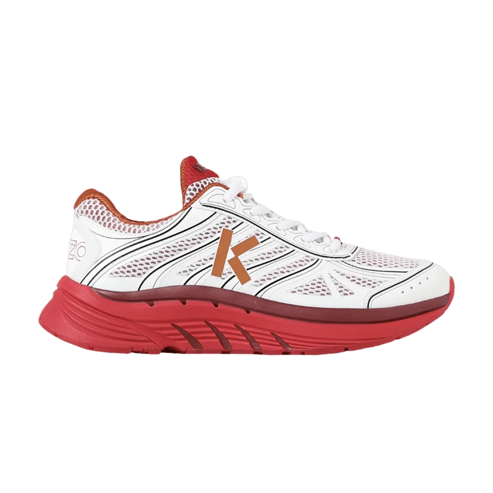 Krossovki-Kenzo-Pace-Trainer-White-Medium-Red
