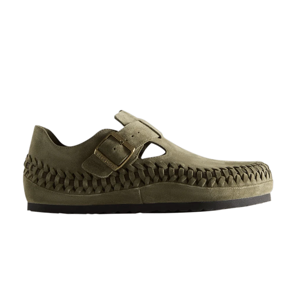 Krossovki-Kith-x-Birkenstock-London-Braided-Olive-Night
