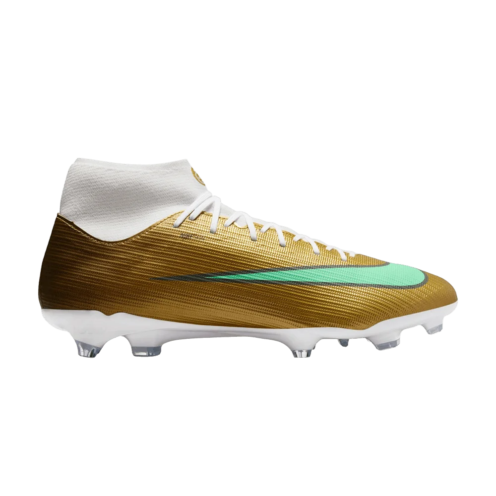 Krossovki-Kylian-Mbappe-x-Nike-Mercurial-Superfly-11-Academy-KM-FG-MG-Metallic-Gold-Clear-Jade