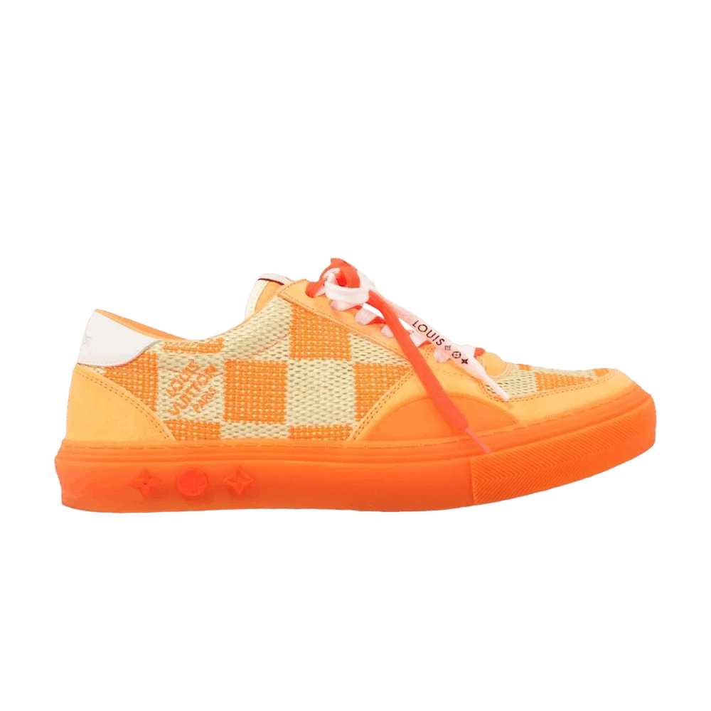 Krossovki-Louis-Vuitton-Ollie-Damier-Fluorescent-Orange