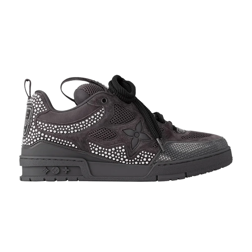 Krossovki-Louis-Vuitton-Skate-Sneaker-Grey-Studded