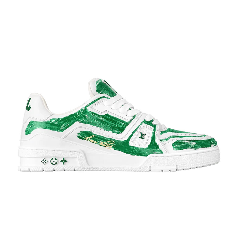 Krossovki-Louis-Vuitton-Trainer-Colored-In-Motif-Green
