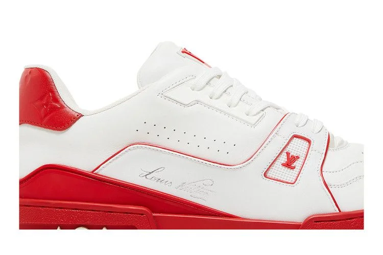 Krossovki-Louis-Vuitton-Trainer-Low-White-Red-Midsole-1
