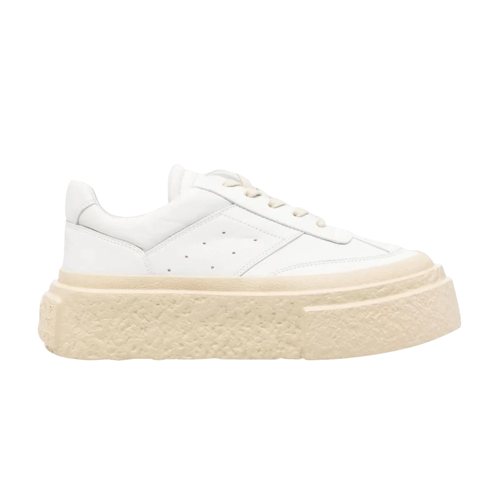 Krossovki-MM6-Maison-Margiela-Wmns-Gambetta-Leather-White