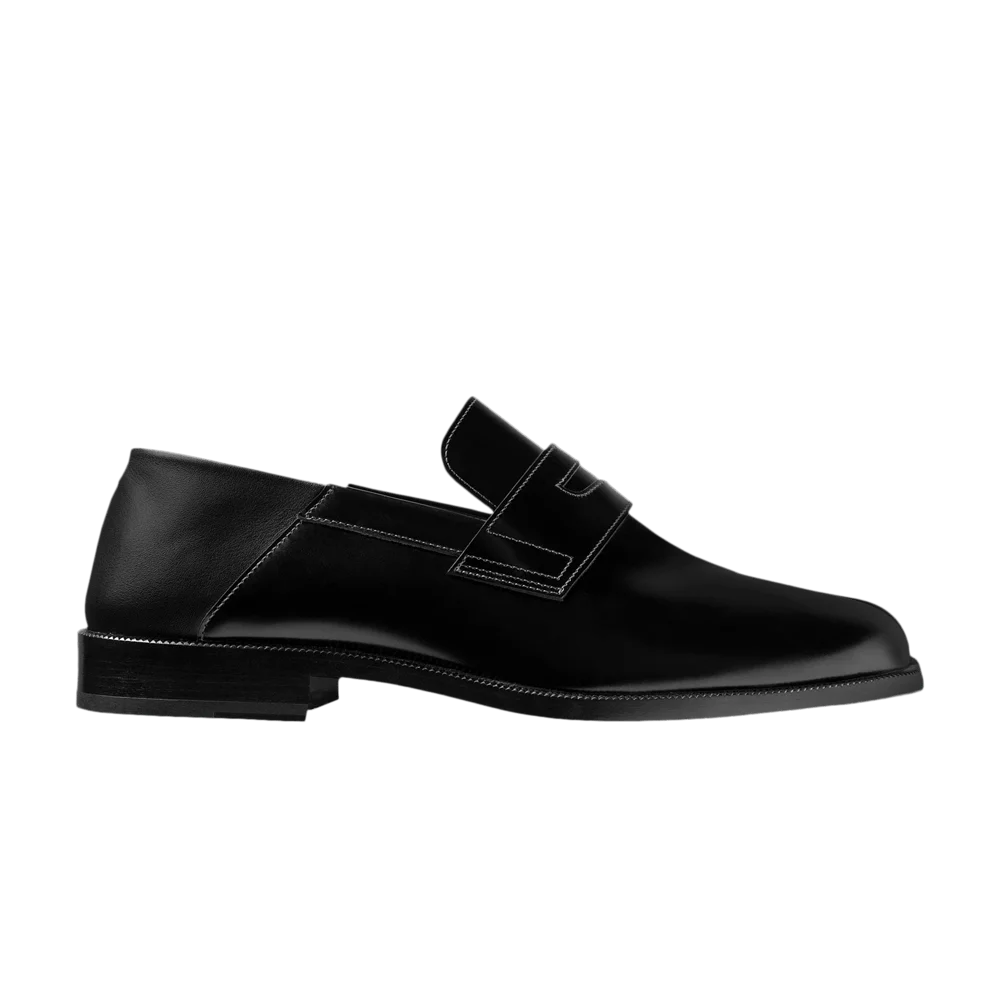 Krossovki-Maison-Margiela-Tabi-Penny-Loafers-Black