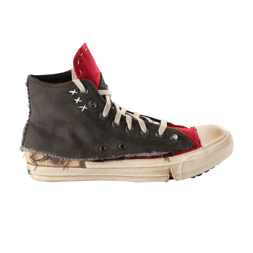 Krossovki-Maison-Margiela-Wmns-Love-To-Death-Sneaker-Red-Brown