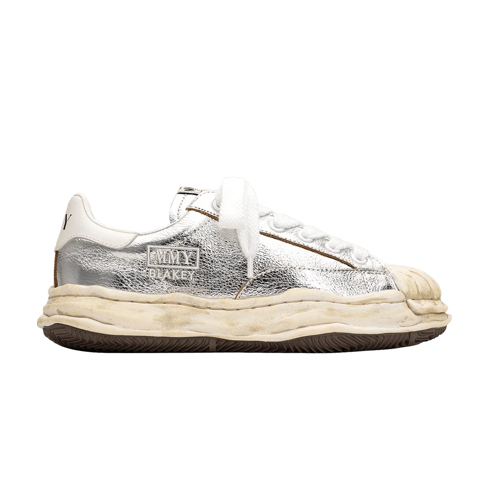 Krossovki-Maison-Mihara-Yasuhiro-Blakey-OG-Sole-Wrinkled-Leather-Low-Silver