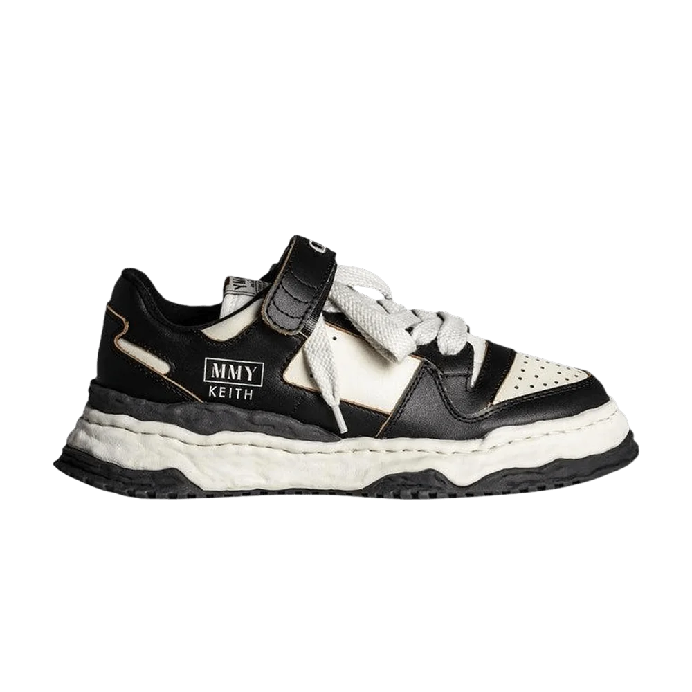 Krossovki-Maison-Mihara-Yasuhiro-Keith-OG-Sole-Leather-Low-Black-White-1