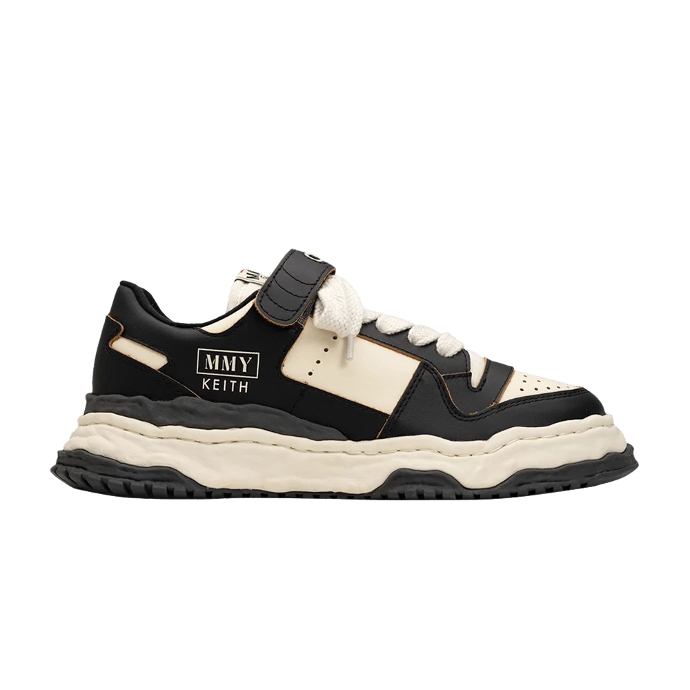 Krossovki-Maison-Mihara-Yasuhiro-Keith-OG-Sole-Leather-Low-Black-White