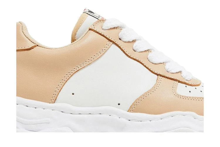 Krossovki-Maison-Mihara-Yasuhiro-Wayne-OG-Sole-Leather-Low-Beige-White-1